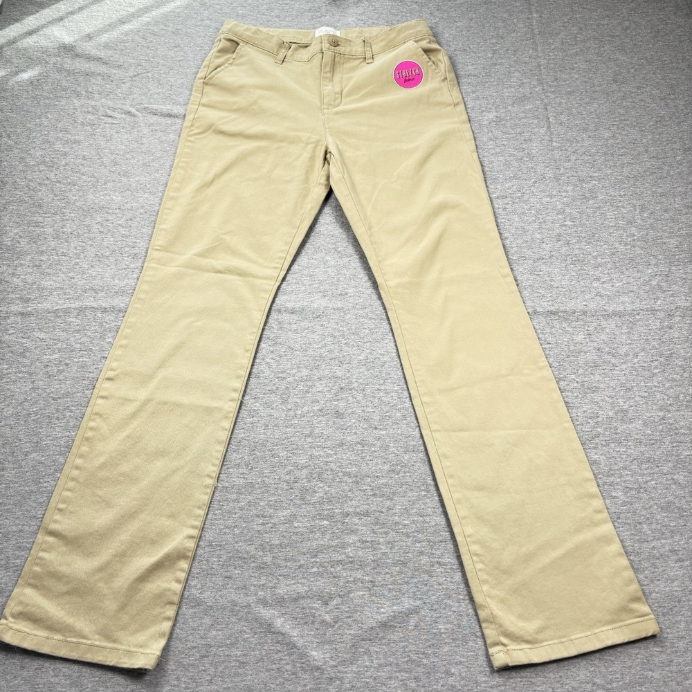 The‎ Children's Place Girls Size 16 Uniform Skinny Chino Pants Khakis Stretch
